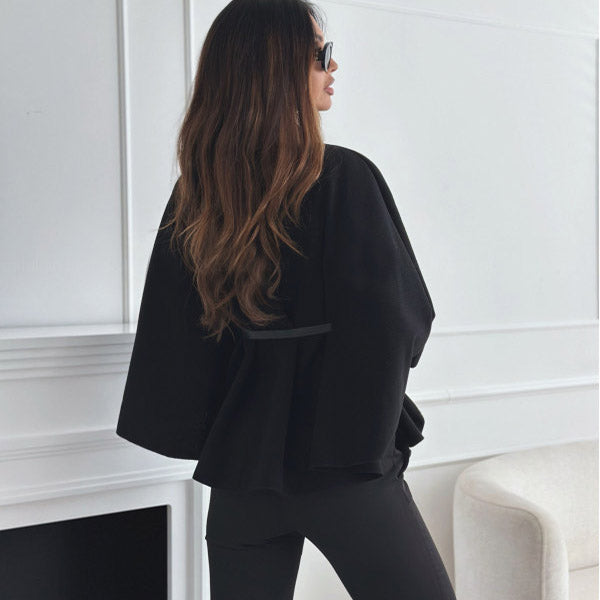 Eleganter Batwing Cloak Top